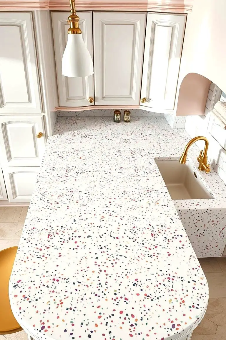 Terrazzo Trendy Countertops