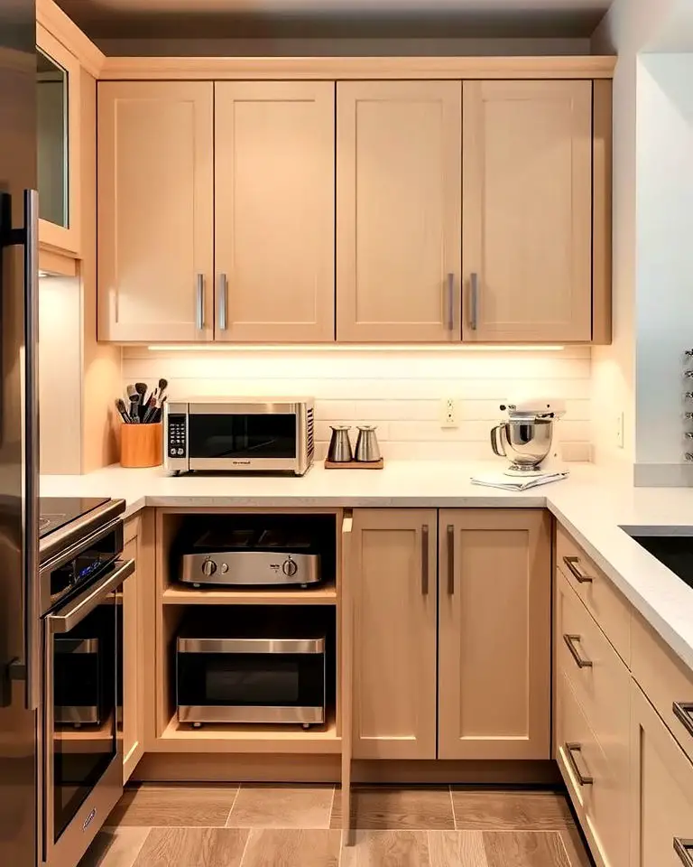 Hidden Appliance Storage