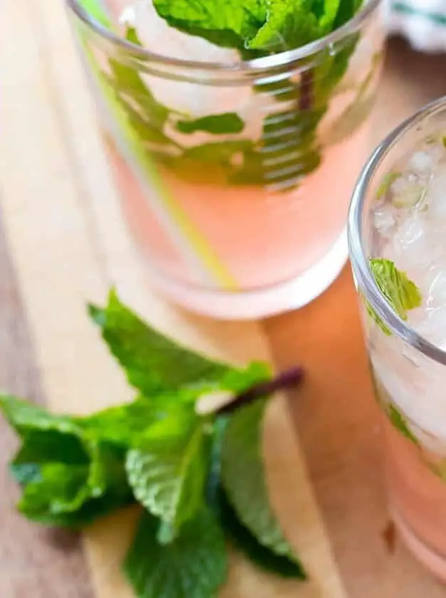 Watermelon Pineapple Mint Mojitos