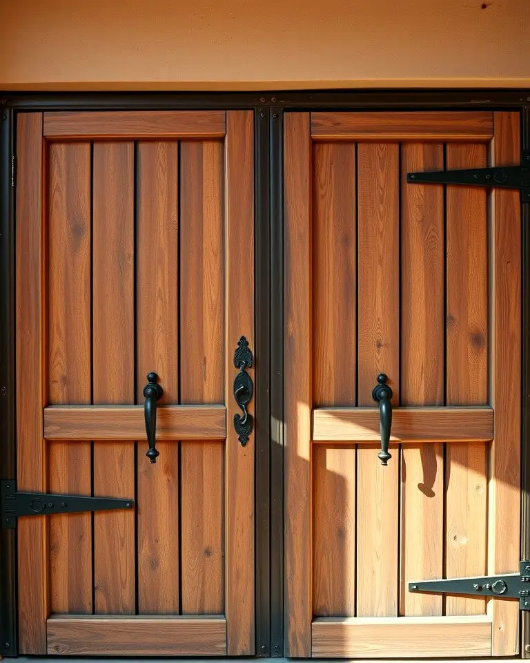 Distressed Wooden Doors