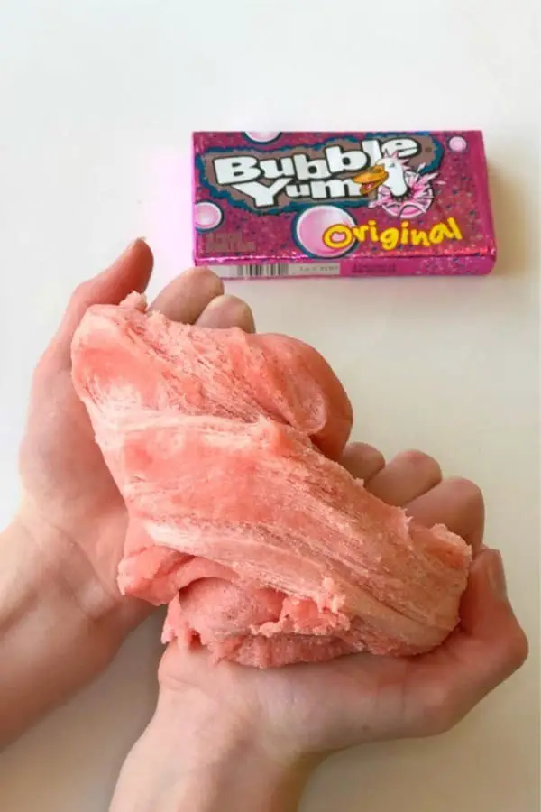 Edible Bubble Gum Slime
