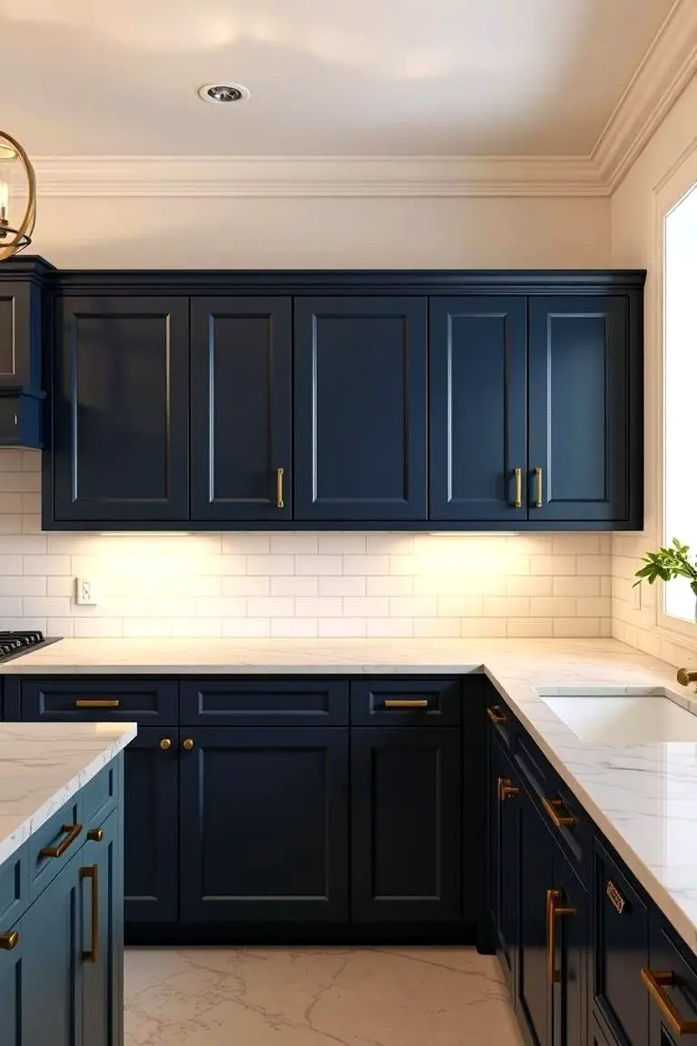 Navy Blue Depth