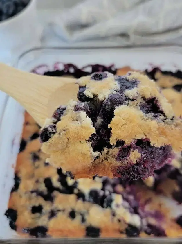 Bisquick Blueberry Cobbler