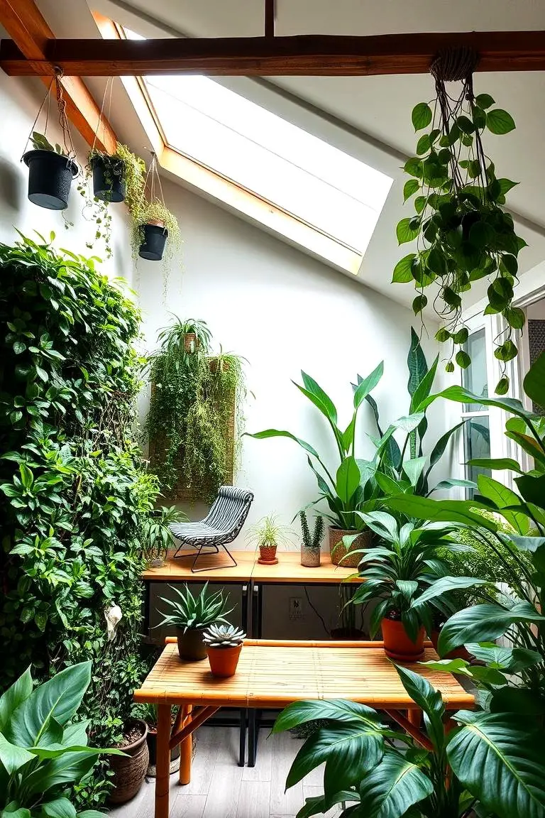 Indoor Greenery Oasis