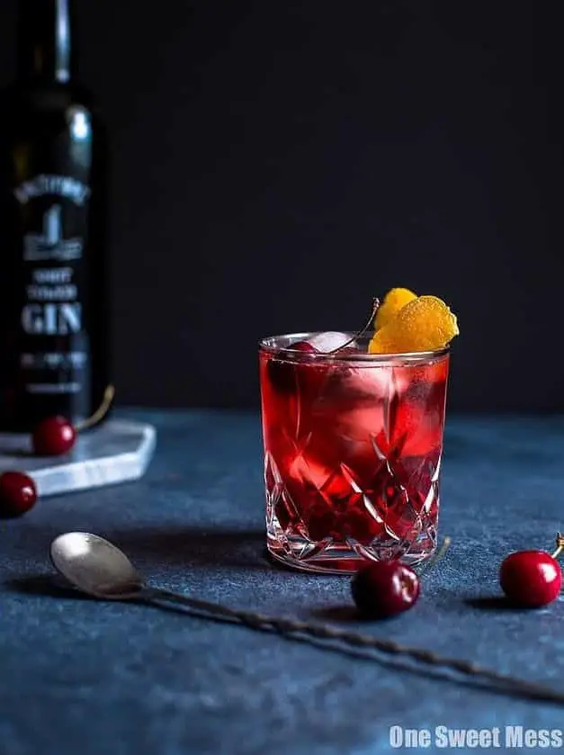 Cherry Negroni