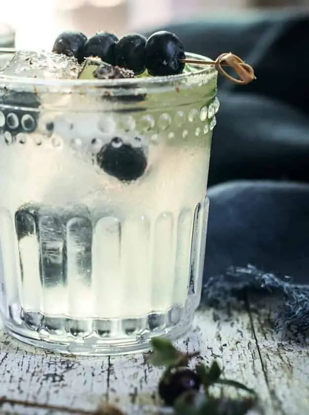 Blueberry Buck Cocktail