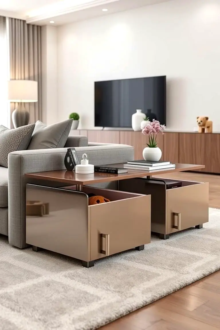 Dual-Purpose Side Tables