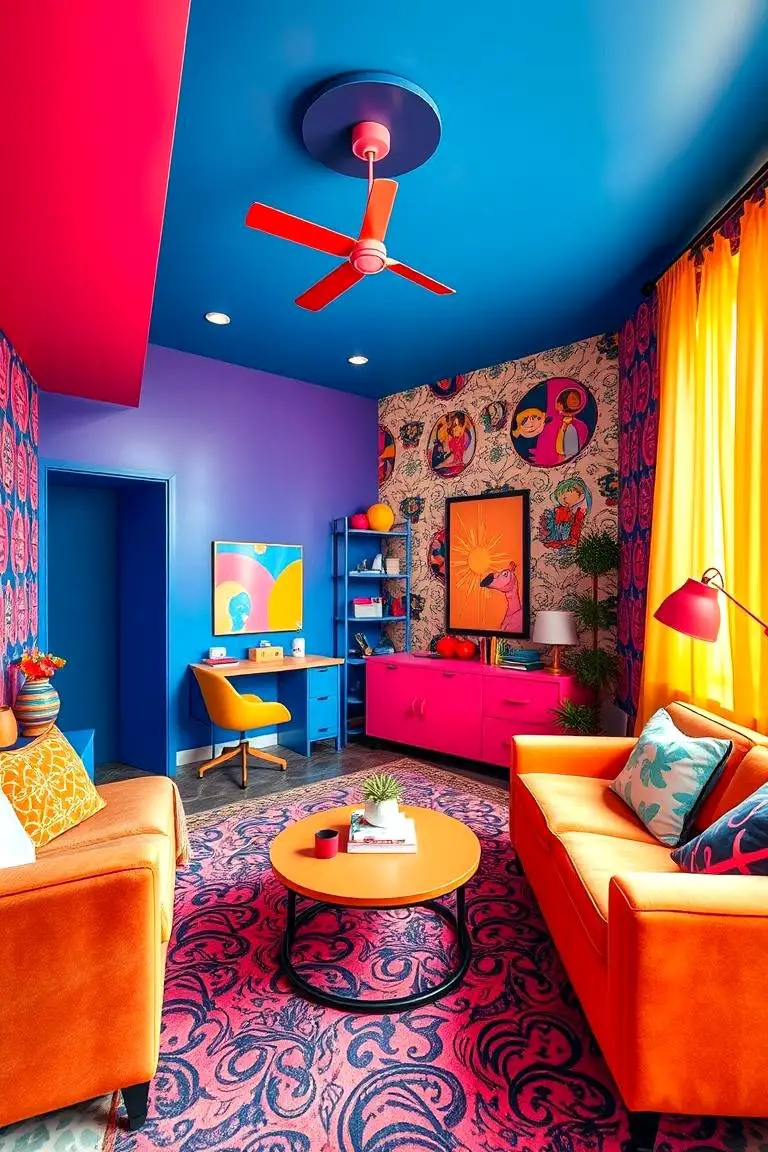 Funky Color Pop Decor