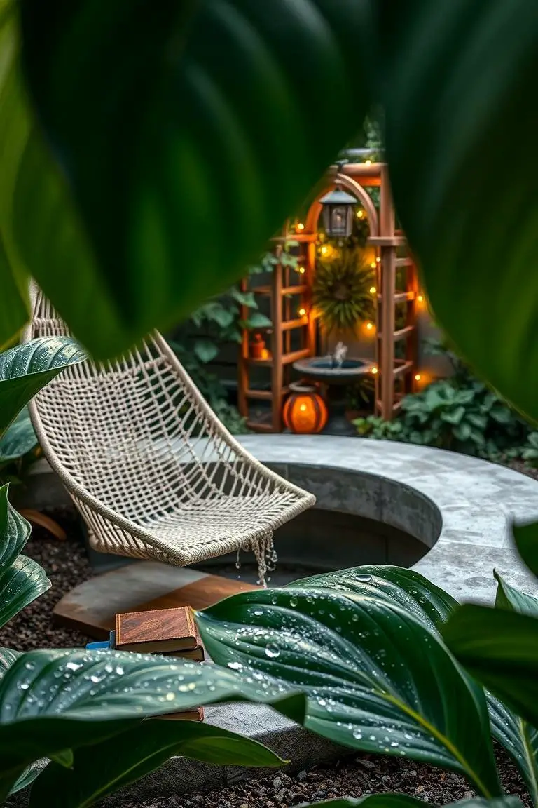 Intimate Garden Nook