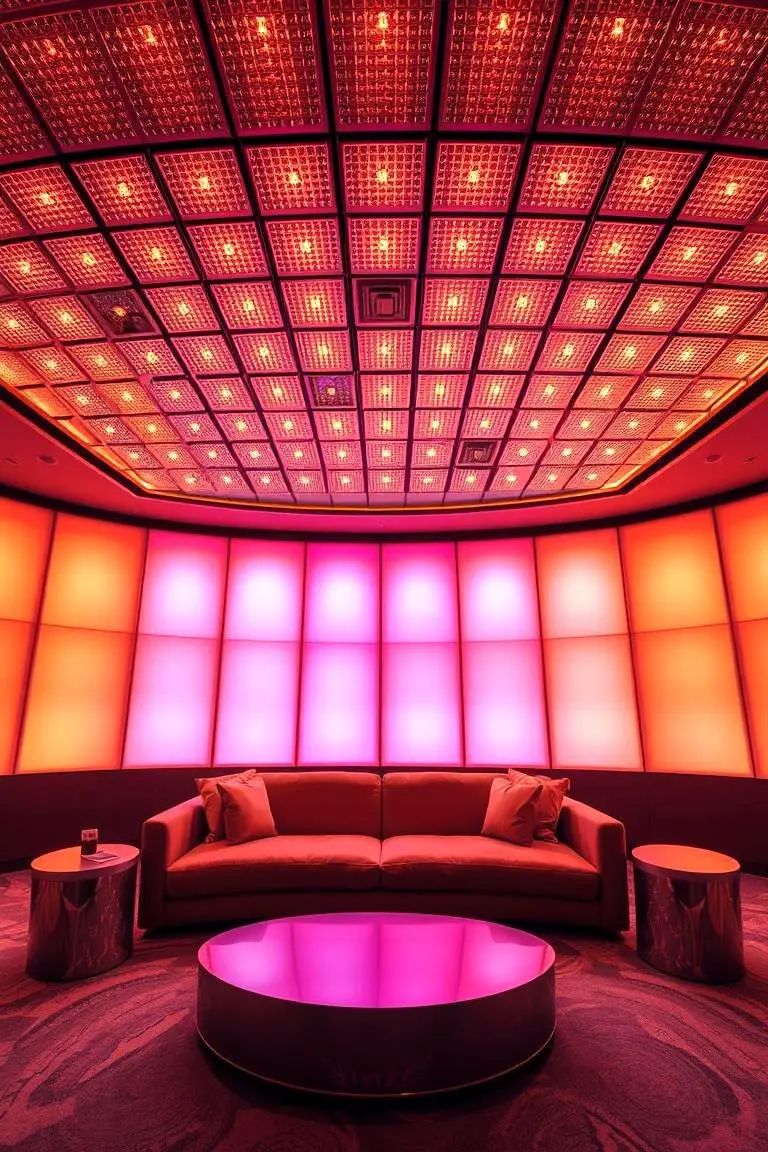 Customizable LED Ceiling Designs