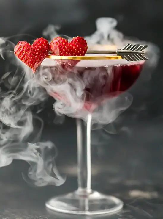Love Potion #9 Triple Berry Pomegranate Martini