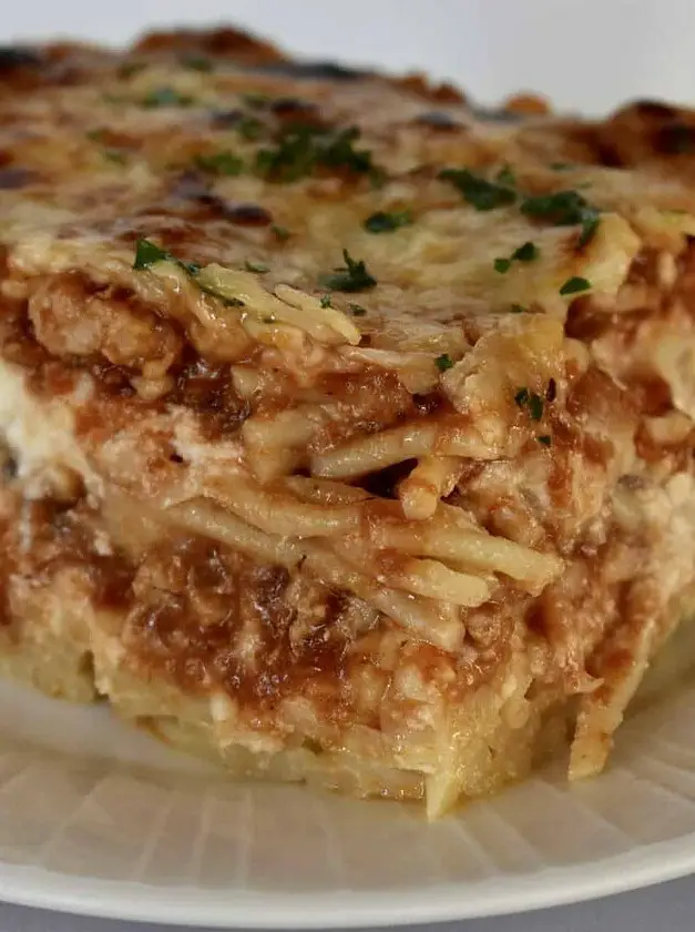 Baked Spaghetti with Ground Turkey