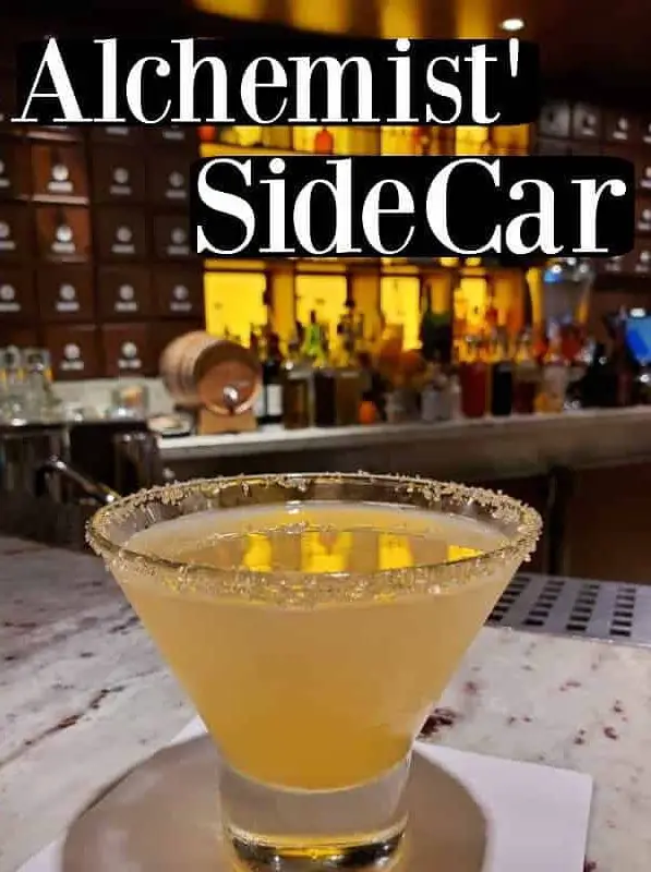 Alchemy Bar Alchemist Sidecar Cocktail