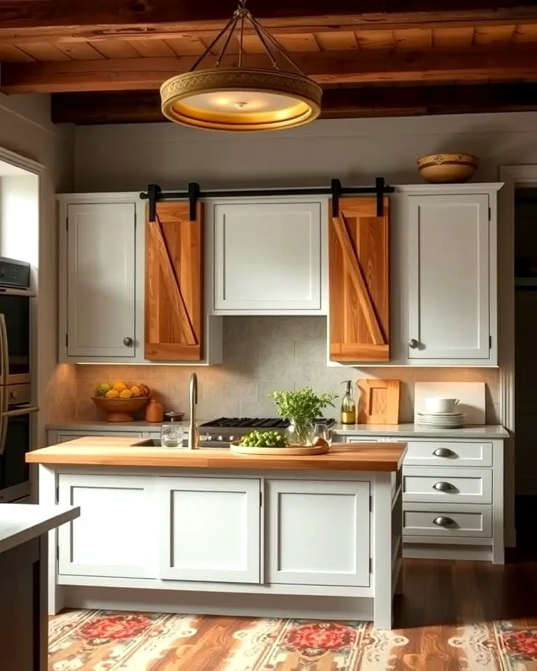 Sliding Barn Door Cabinet