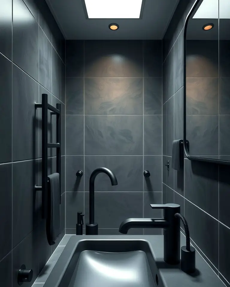 Matte Black Fixtures