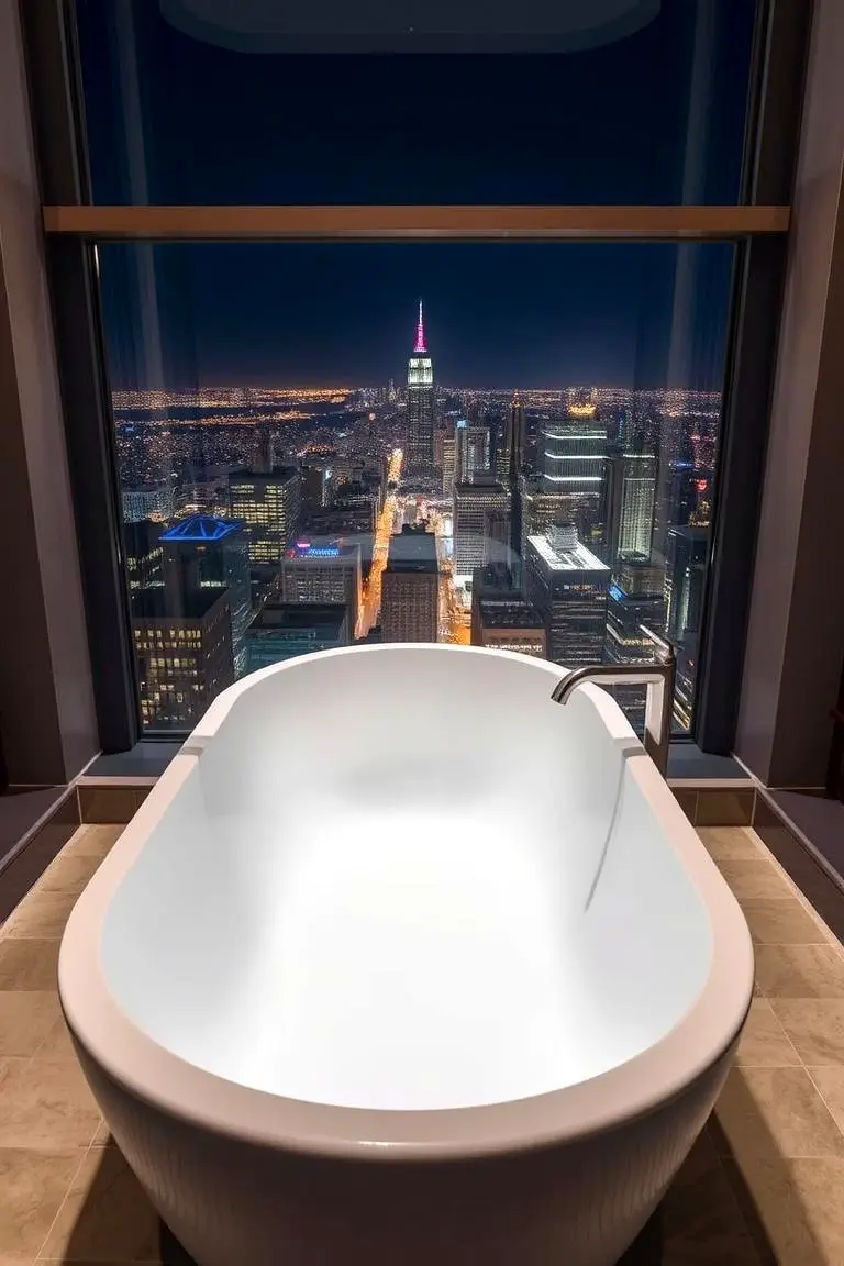 Sleek Freestanding Bathtub
