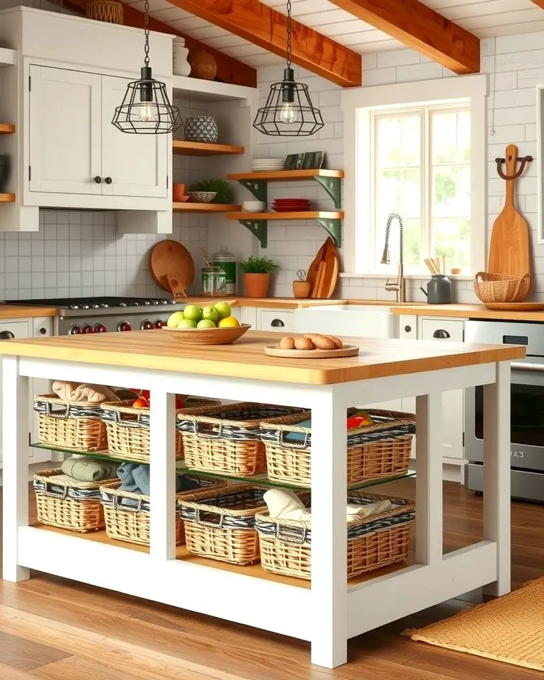 Woven Basket Storage