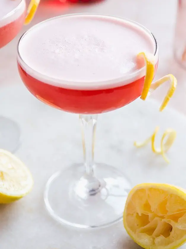 Aperol Gin Lemon Twist Cocktail