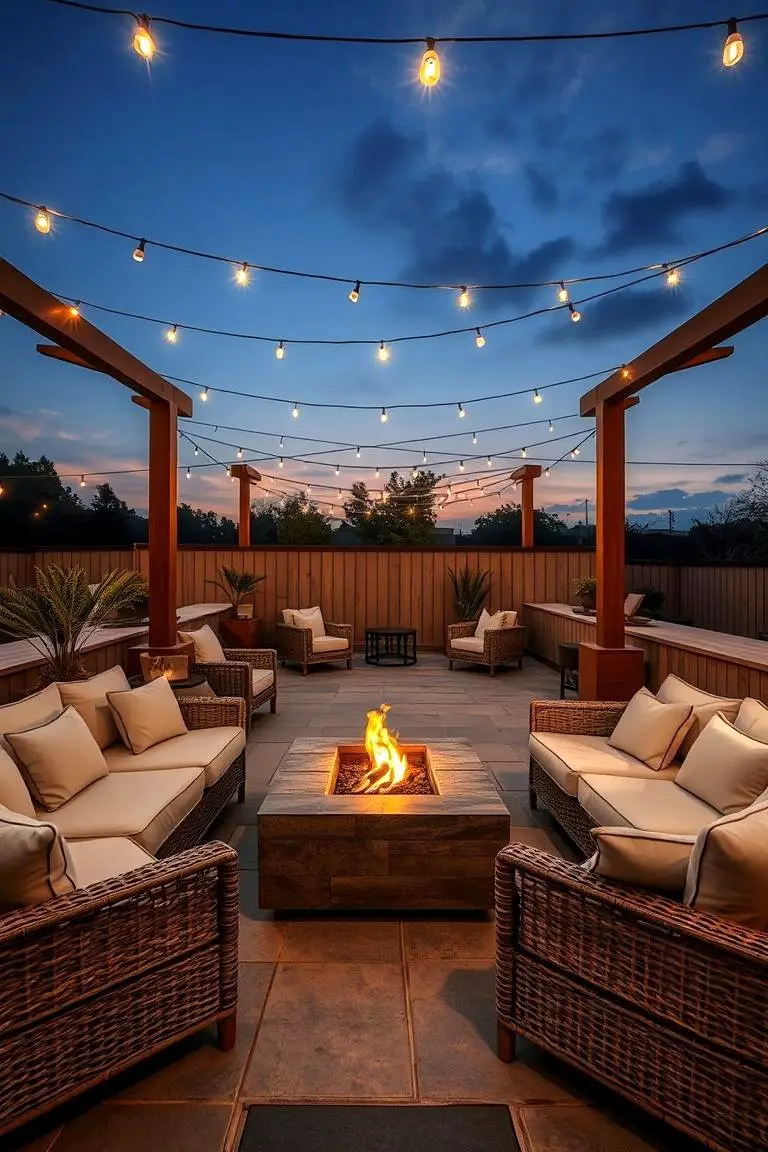 Open-Air Lounge Retreat