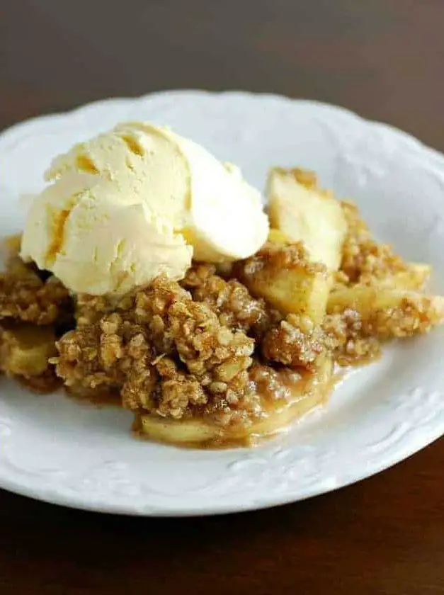 Double Crumb Apple Crisp