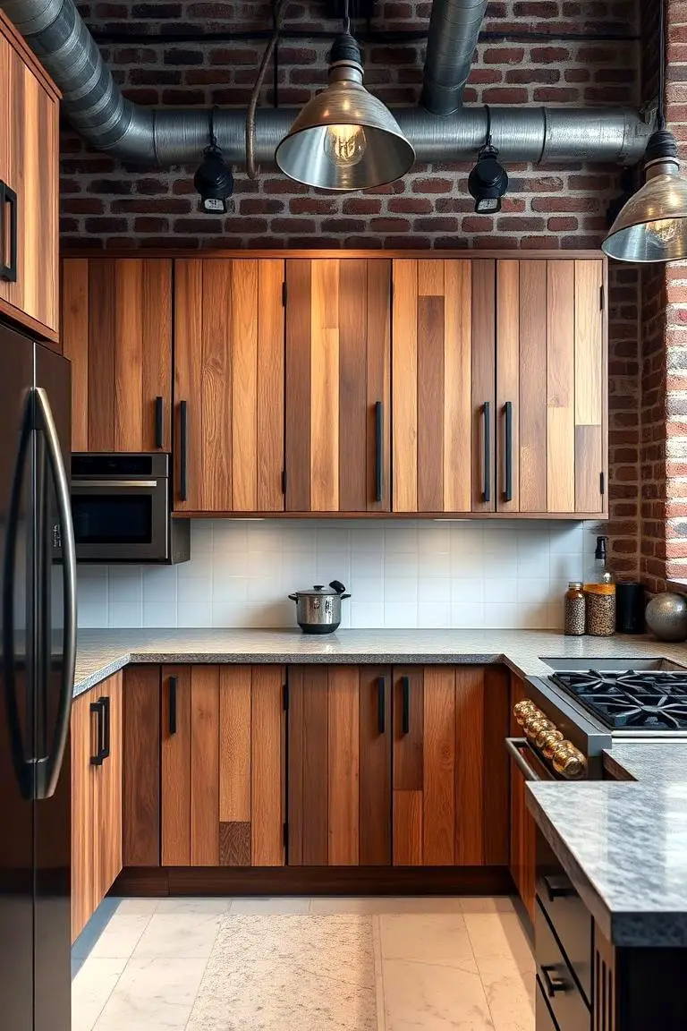 Industrial Chic Cabinets