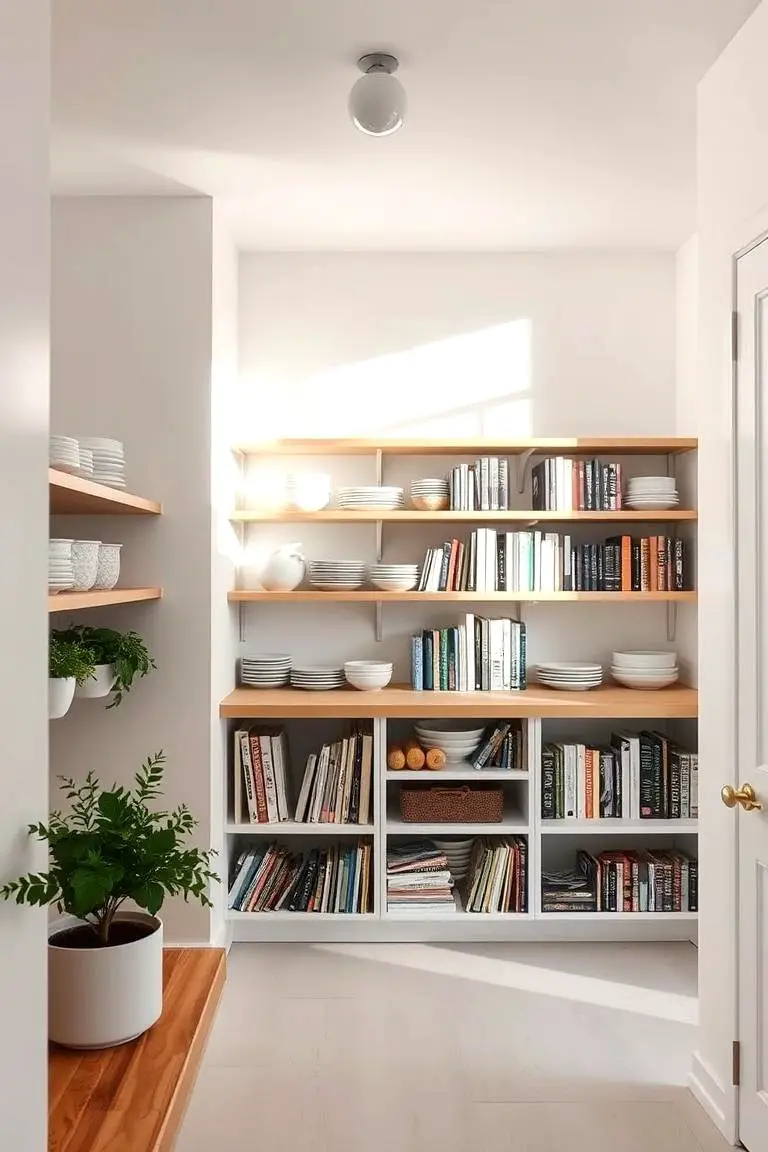 Open-Concept Pantry Layout