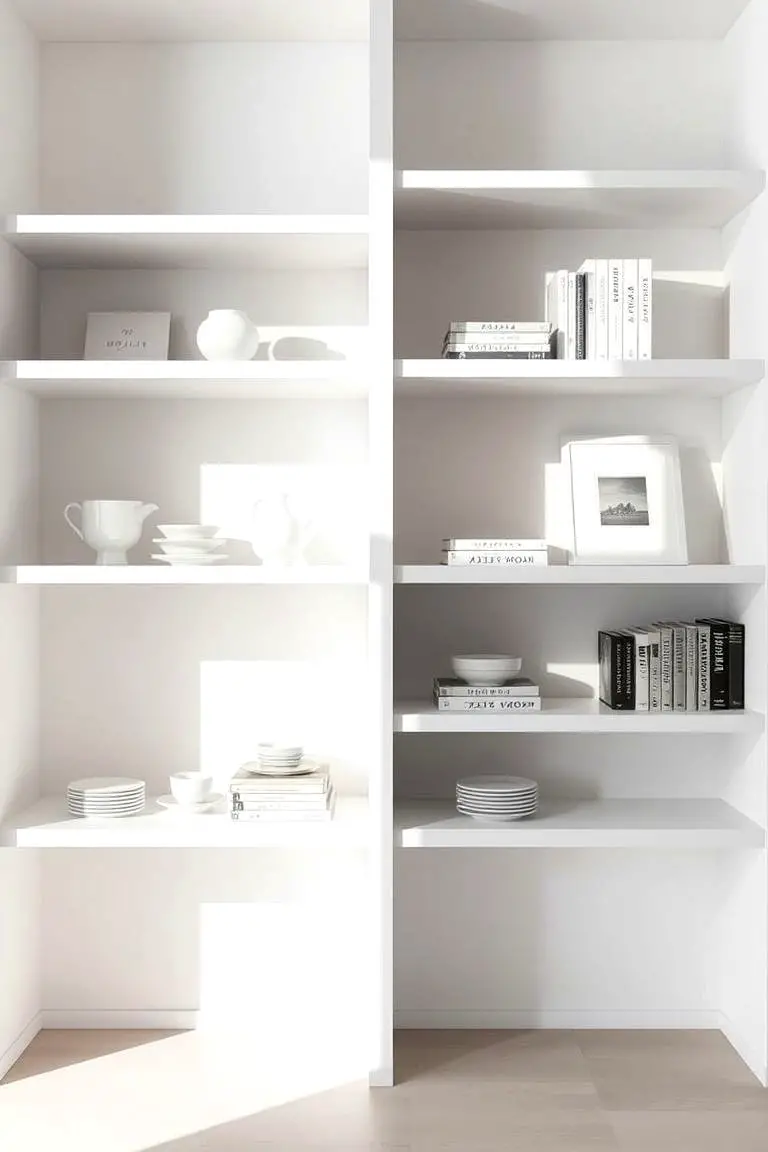 Floating Shelves Display