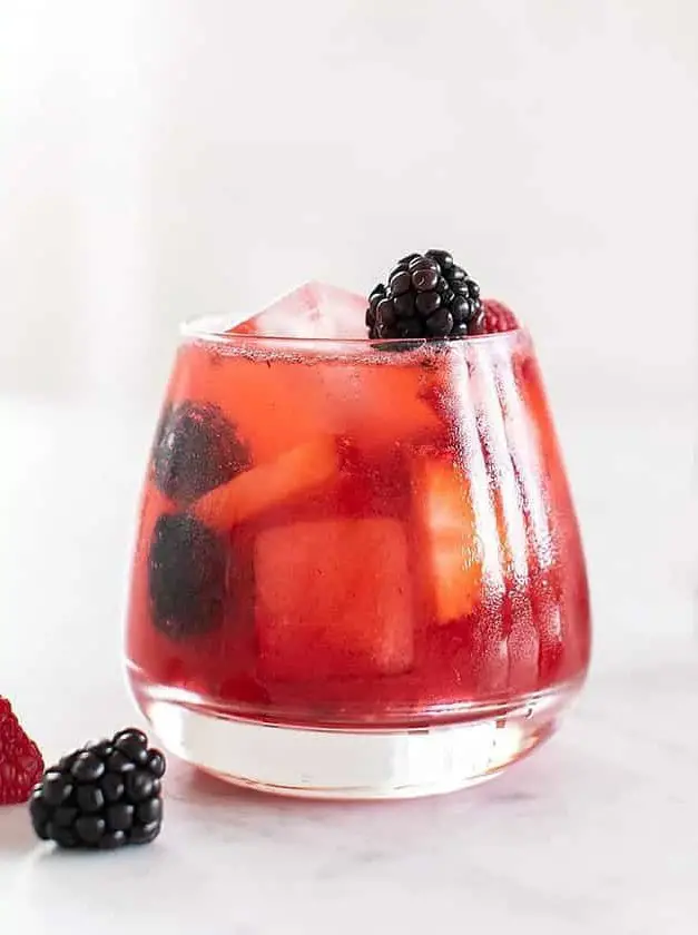 Wild Berry Energy Cocktail