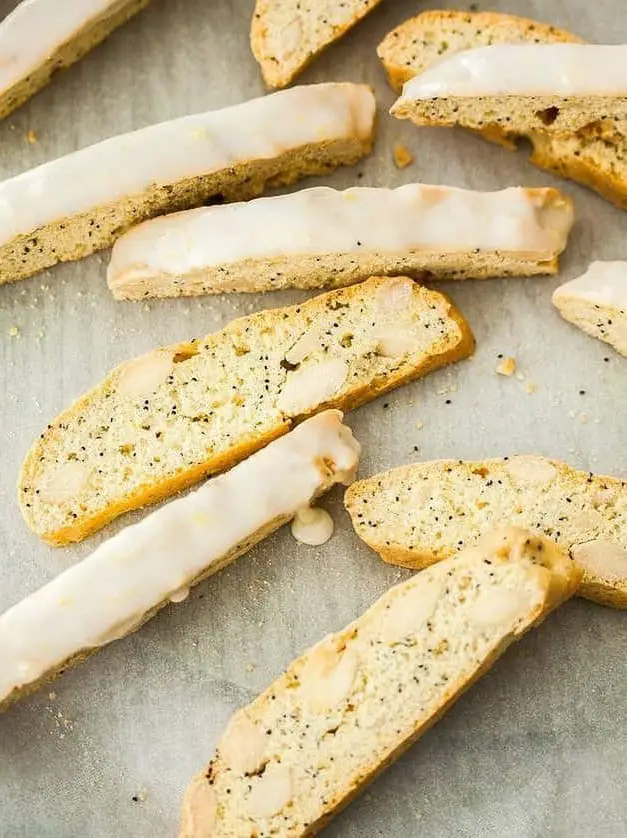 Lemon Almond Biscotti