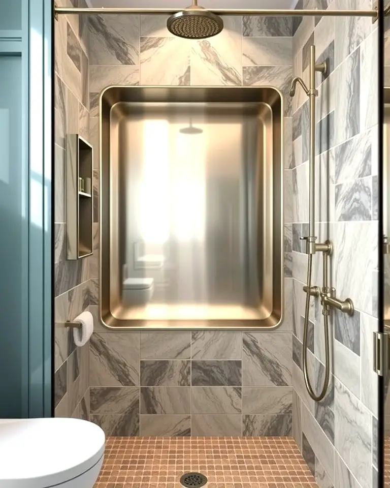 Stainless Steel Shower Niche