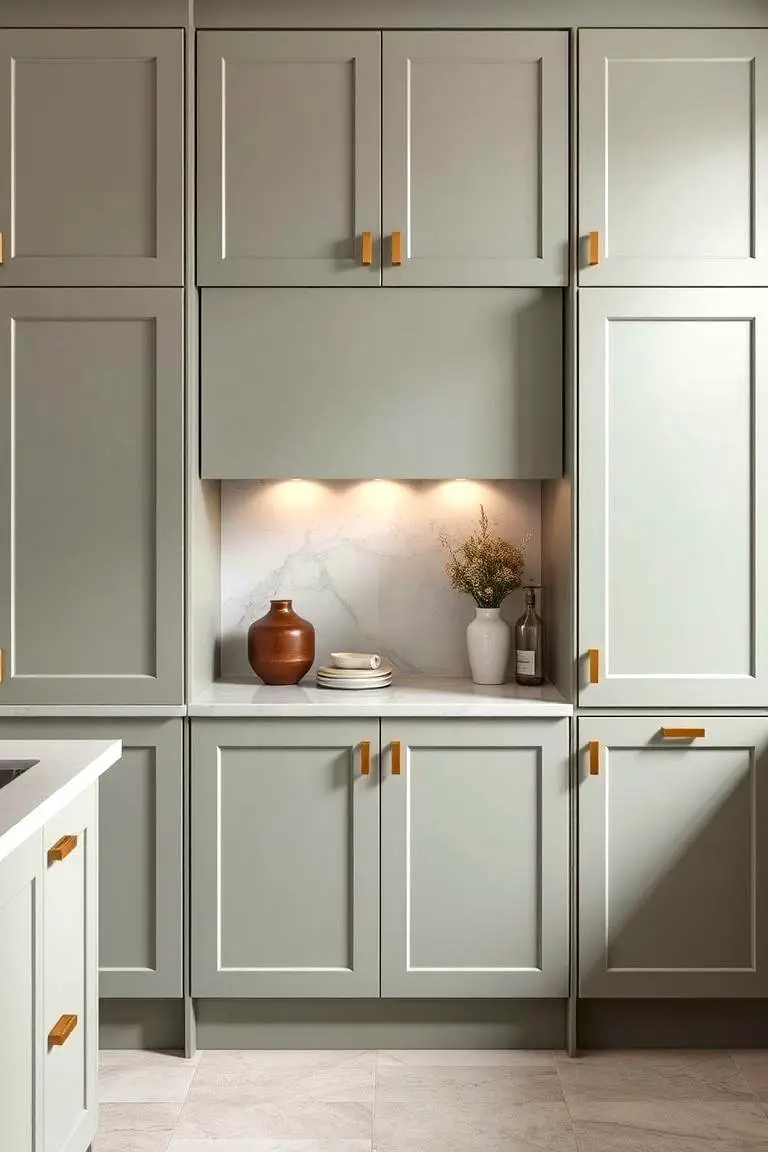 Soft-Close Mechanism Cabinets