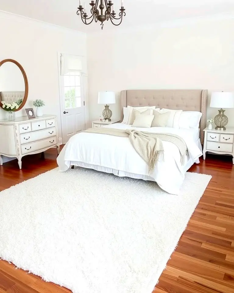 White Rugs for Cozy Flooring