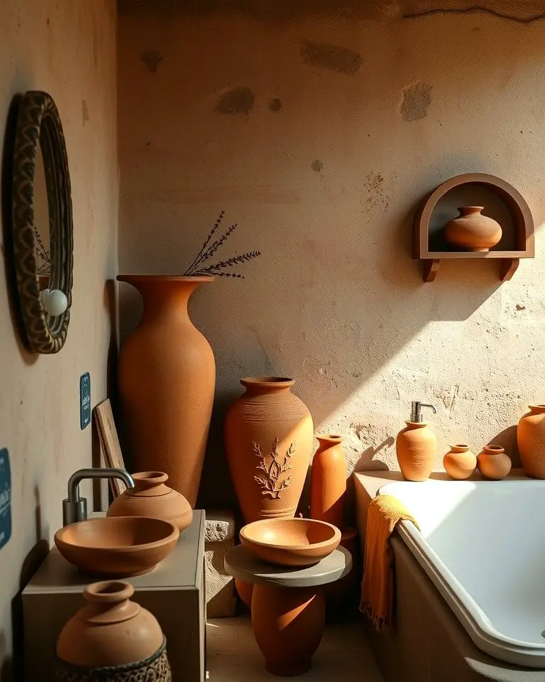Clay Pottery Decorations