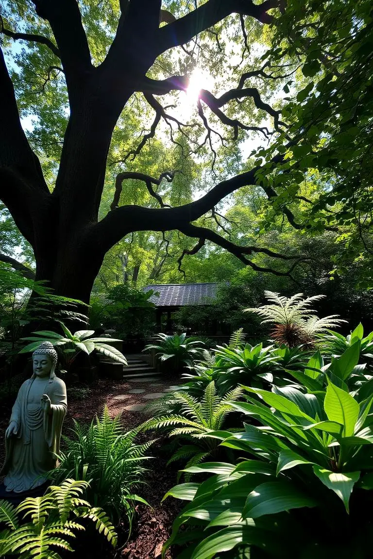 Shade Garden Retreat