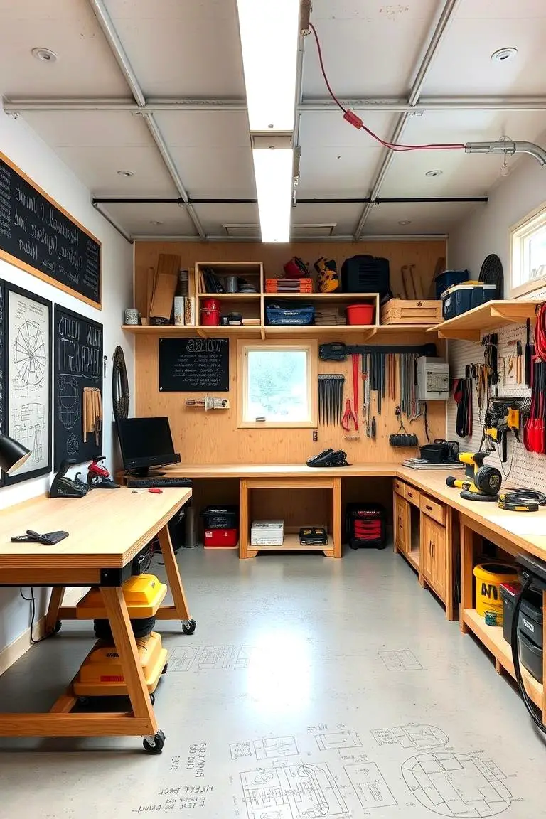 DIY Craft and Workshop Hub