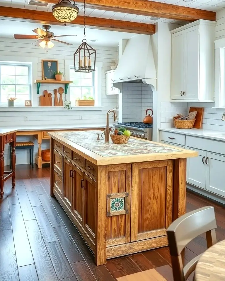 Tile Inlay Countertop