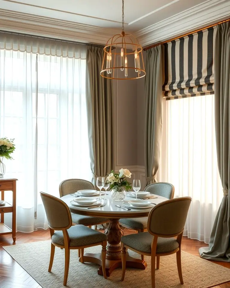 Striped Curtains for a Classic Look
