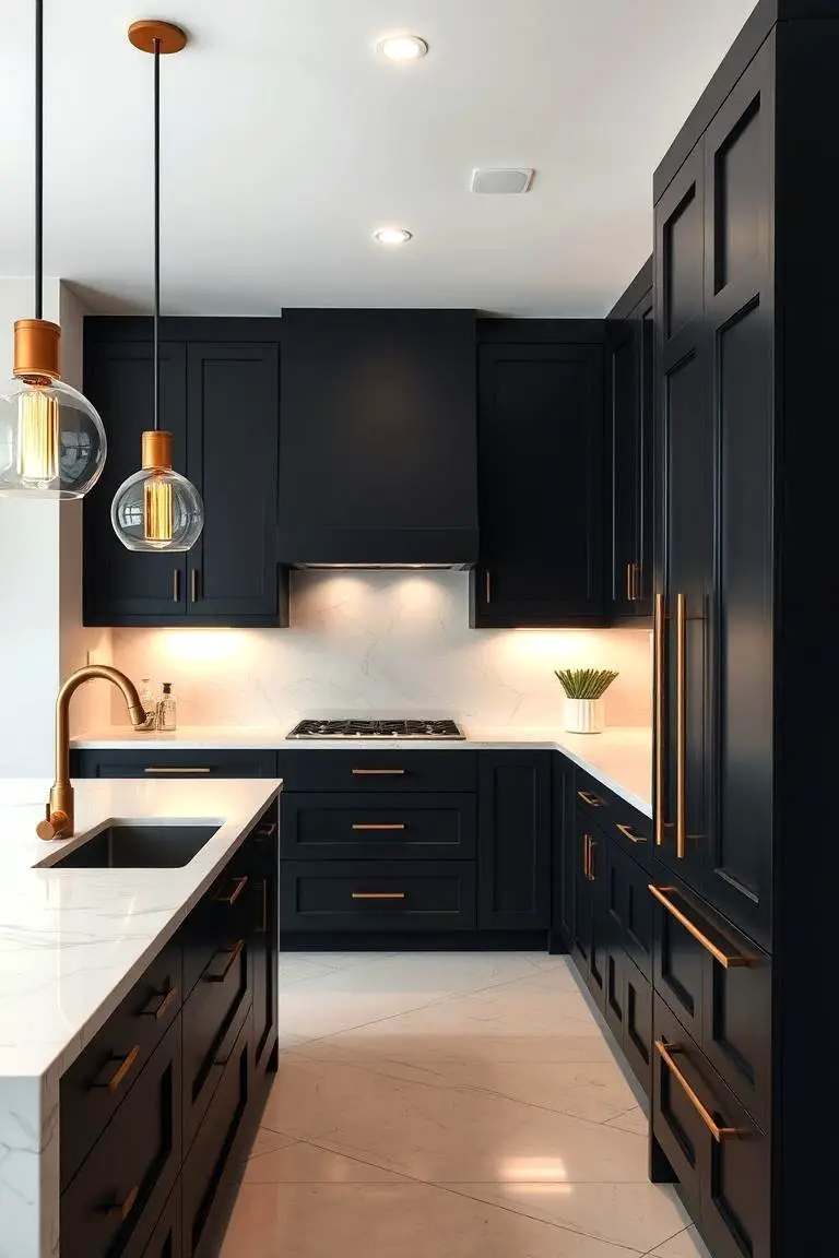 Matte Black Elegance