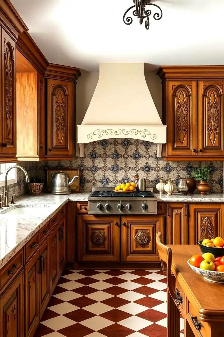 Antique Accented Fixtures