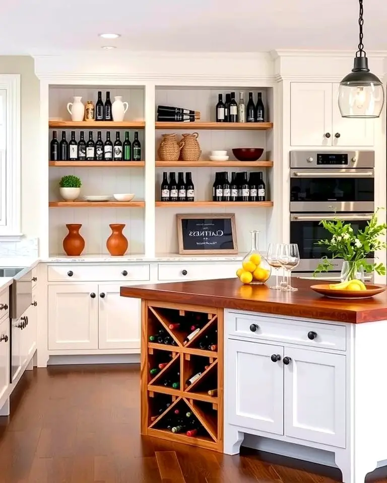 Built-In Wine Rack