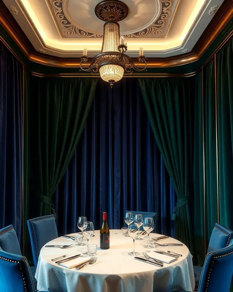 Velvet Curtains for Luxury