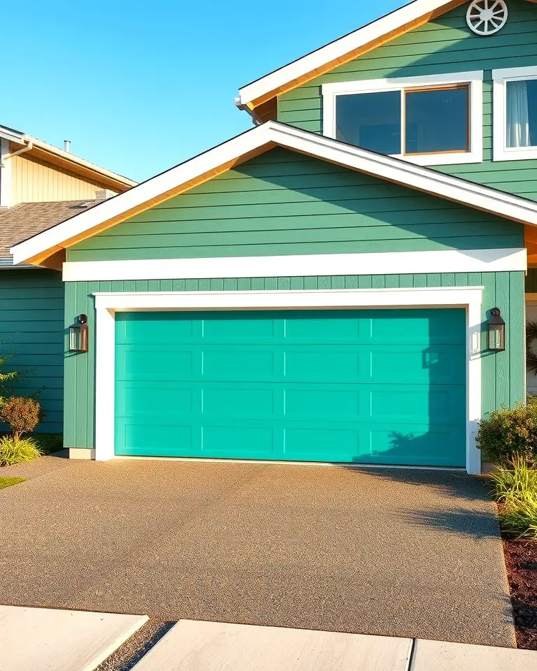 Teal Green for a Trendy Touch