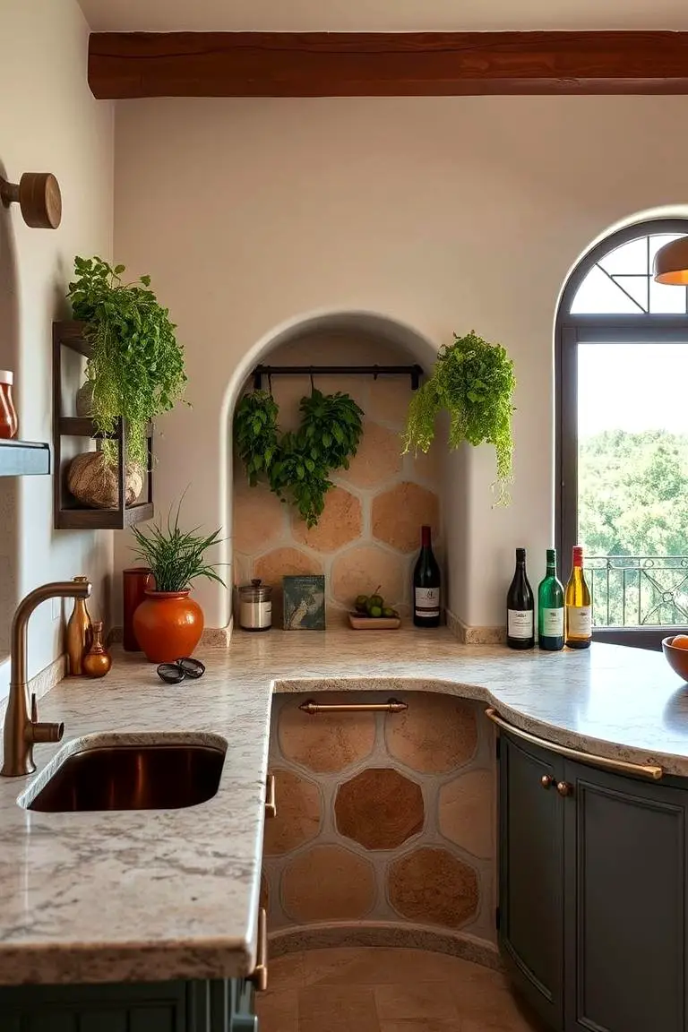 Integrated Wine Storage