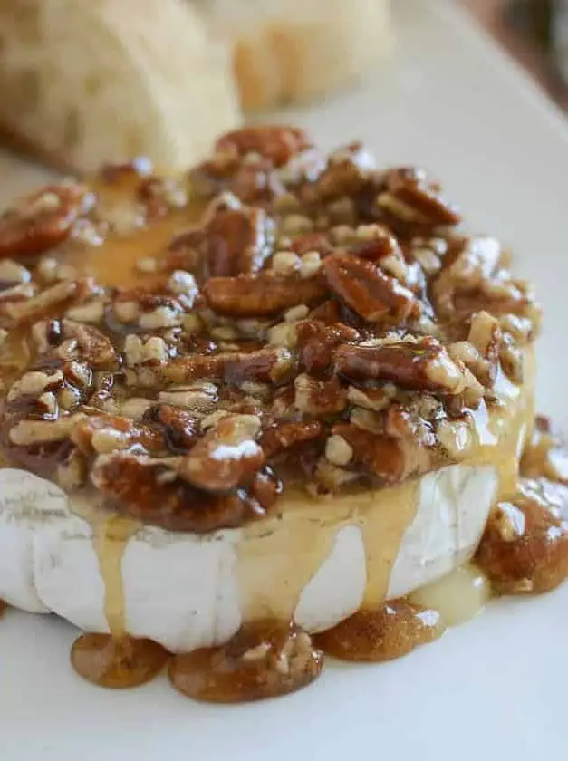 Maple Pecan Baked Brie