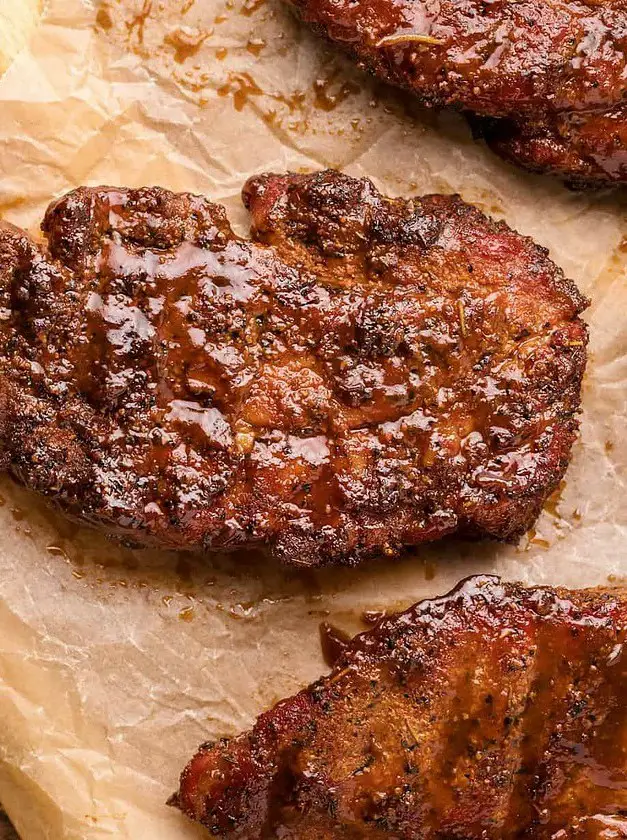 Smoked Pork Steaks