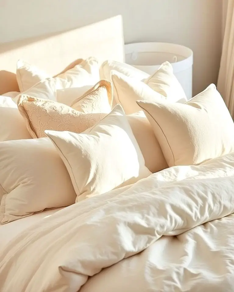 Cream Pillows for Layering