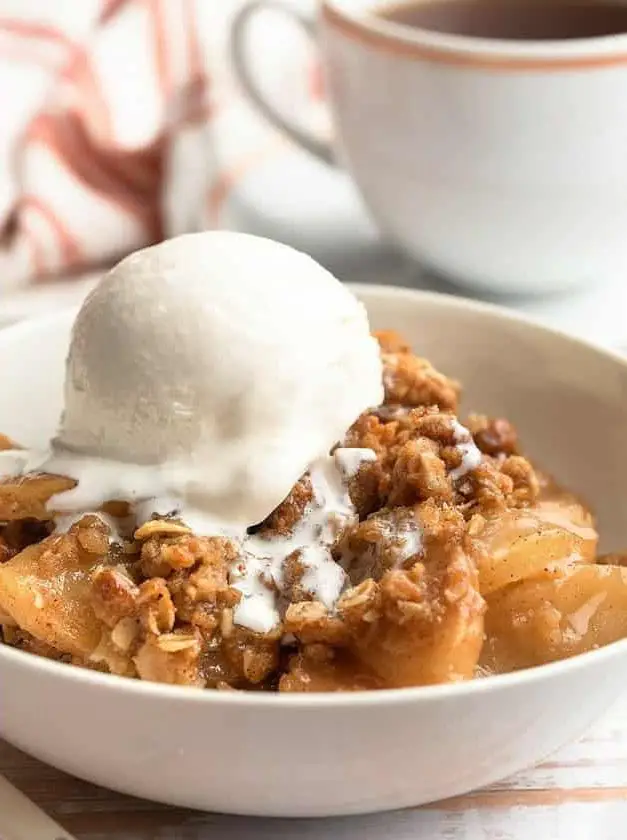Bourbon Apple Crisp