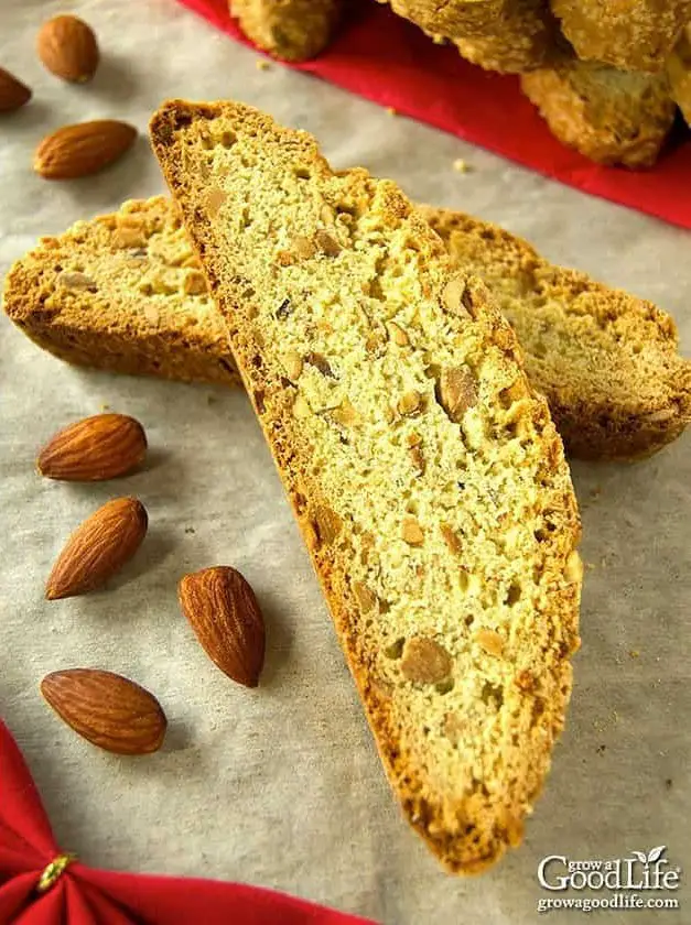 Toasted Almond Anise Biscotti