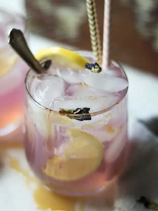 Blue Butterfly Pea Flower Lemonade
