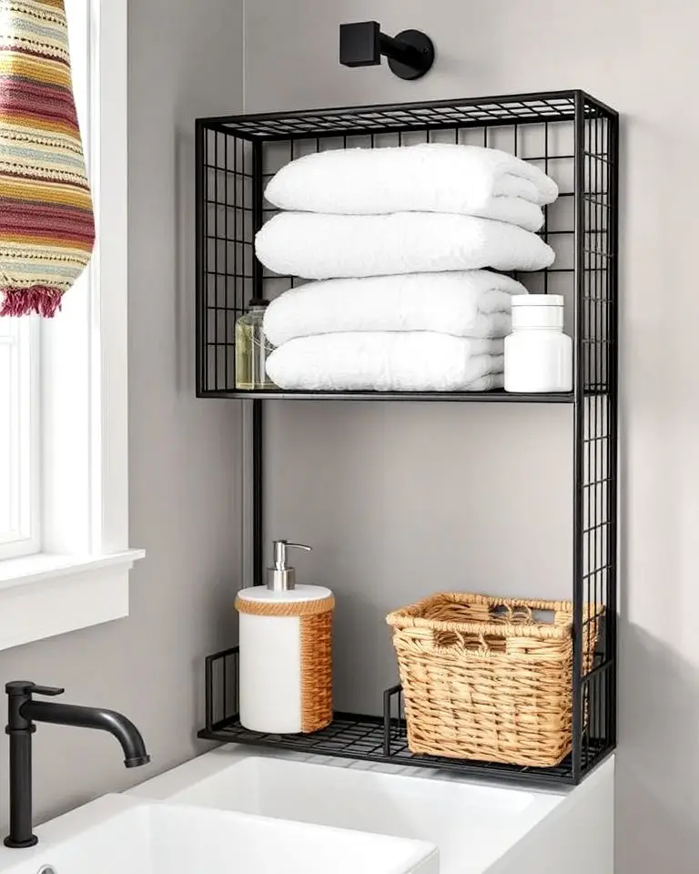 Wireframe Storage Units